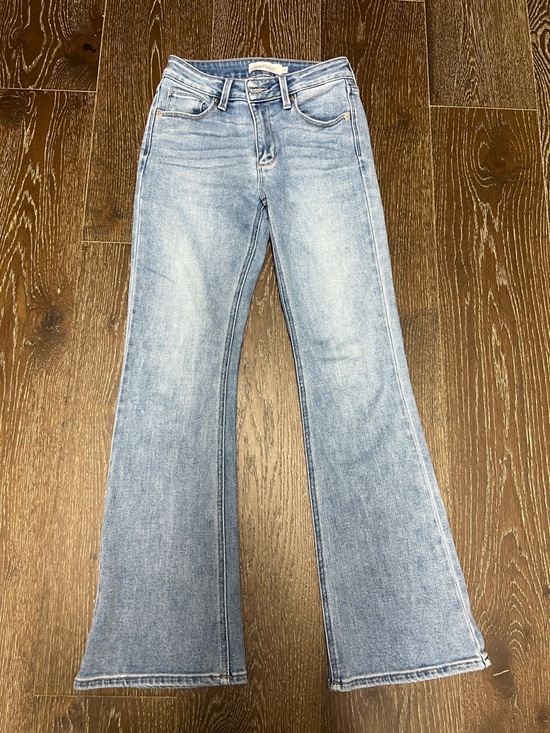Just USA Denim - Just USA Light Wash Flare Jeans